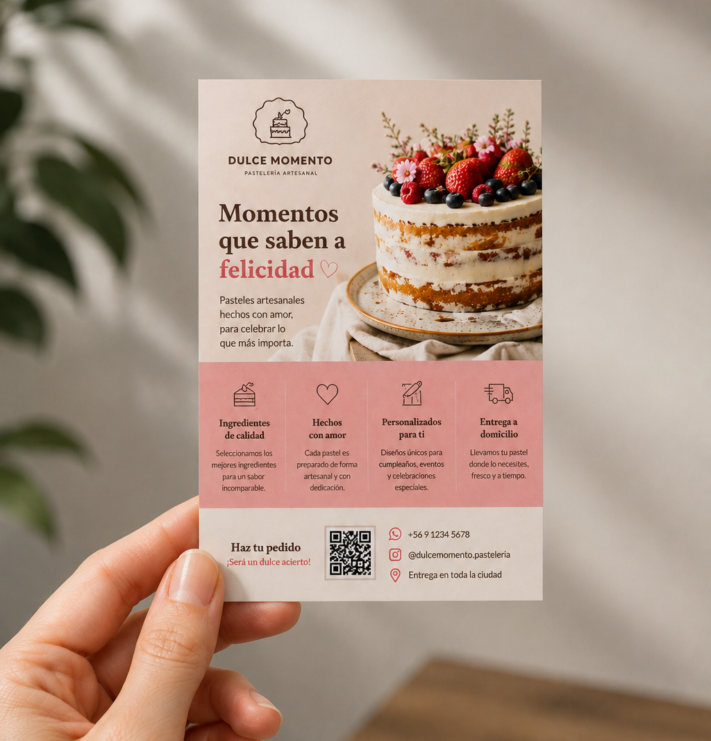 Flyers Publicitarios 10x15 cm (100 unidades)